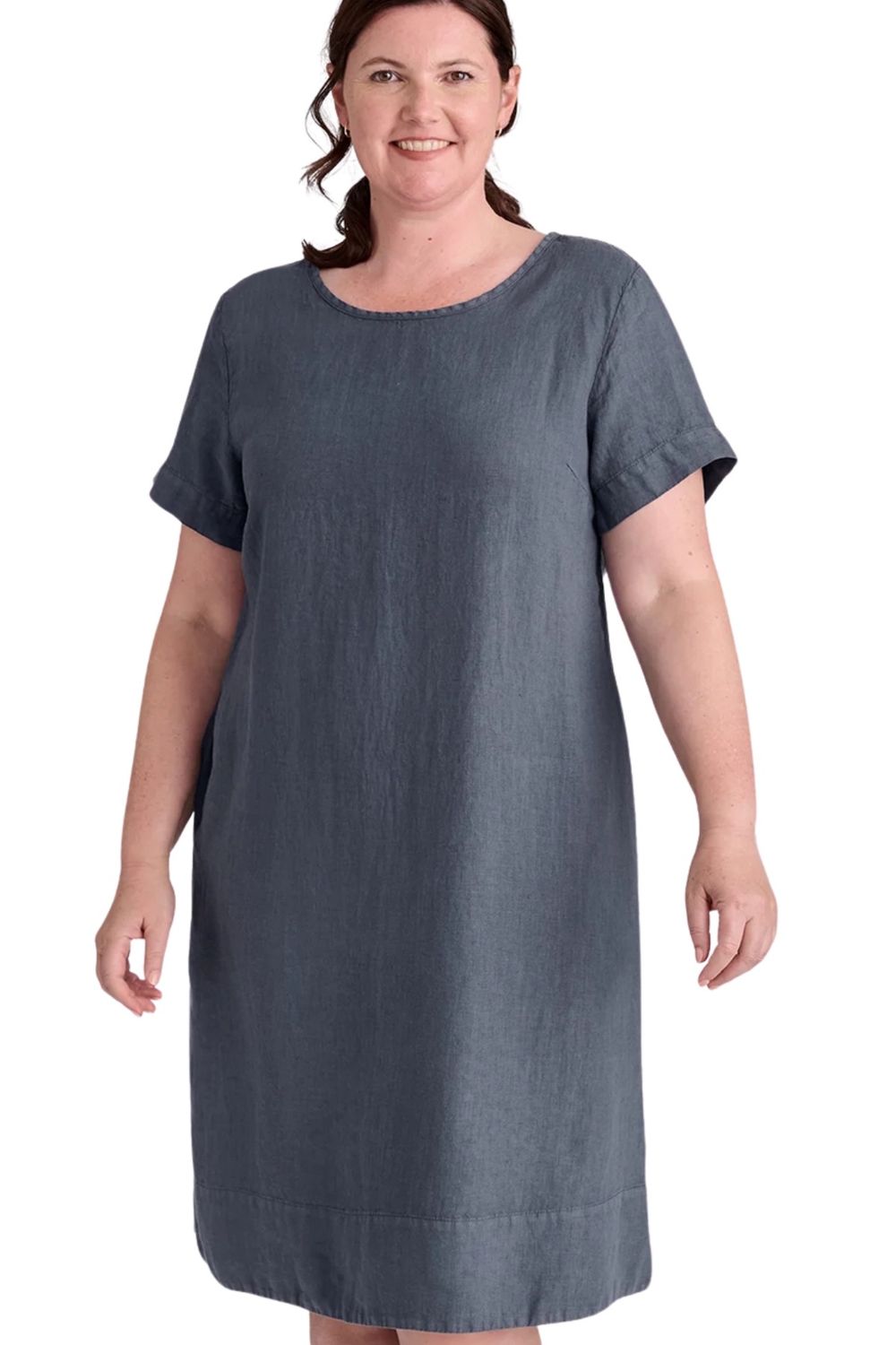 Roadie Tee Linen Dress