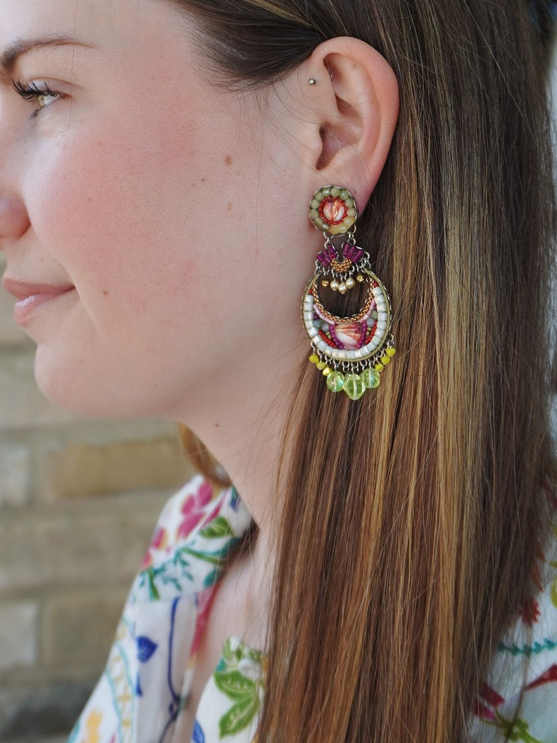 Citronella Vibrant Earrings Lemonade