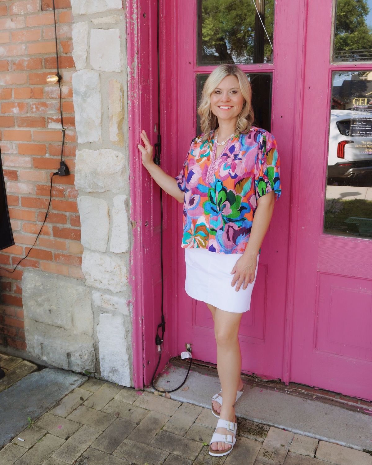 Ambre Ruffle Seam Top