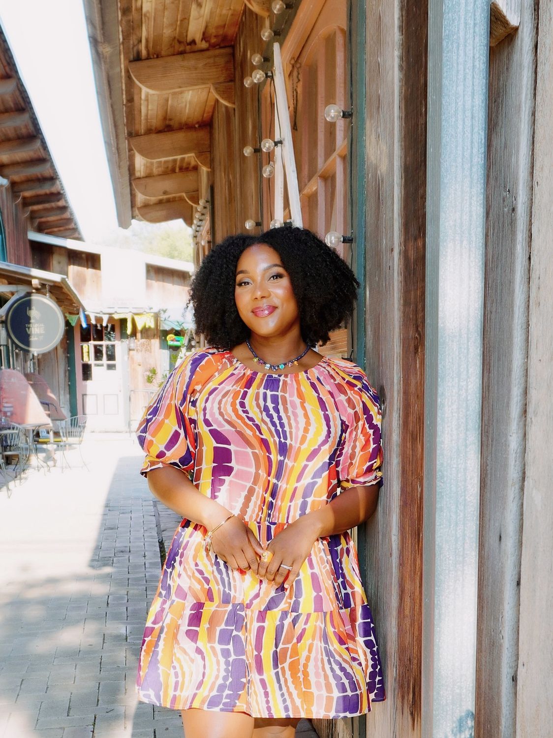 Waves Of Colors Dress