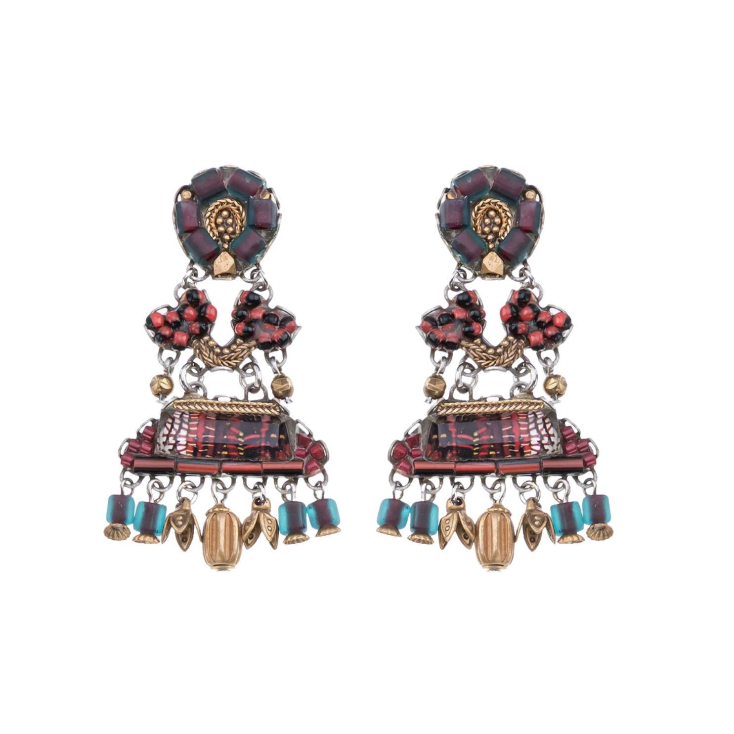Noble Wine Carmin Earrings
