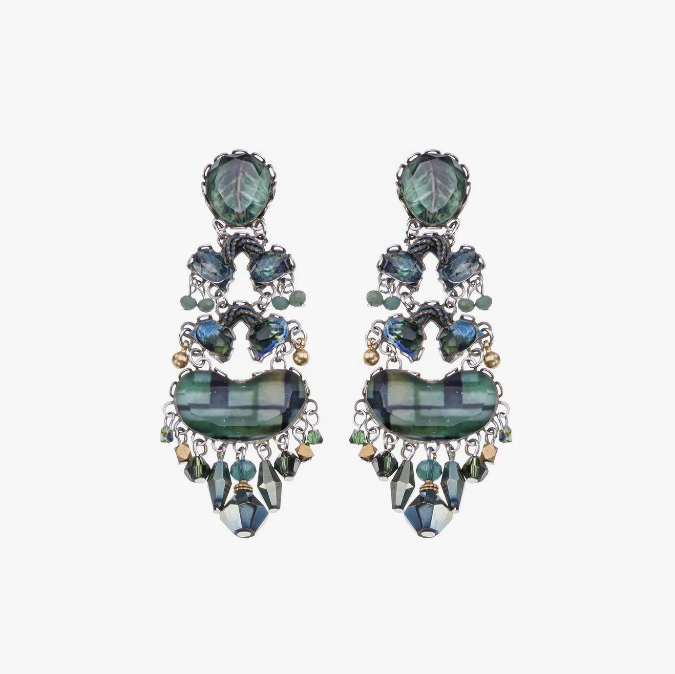 Emerald Reflection Auralis Earrings