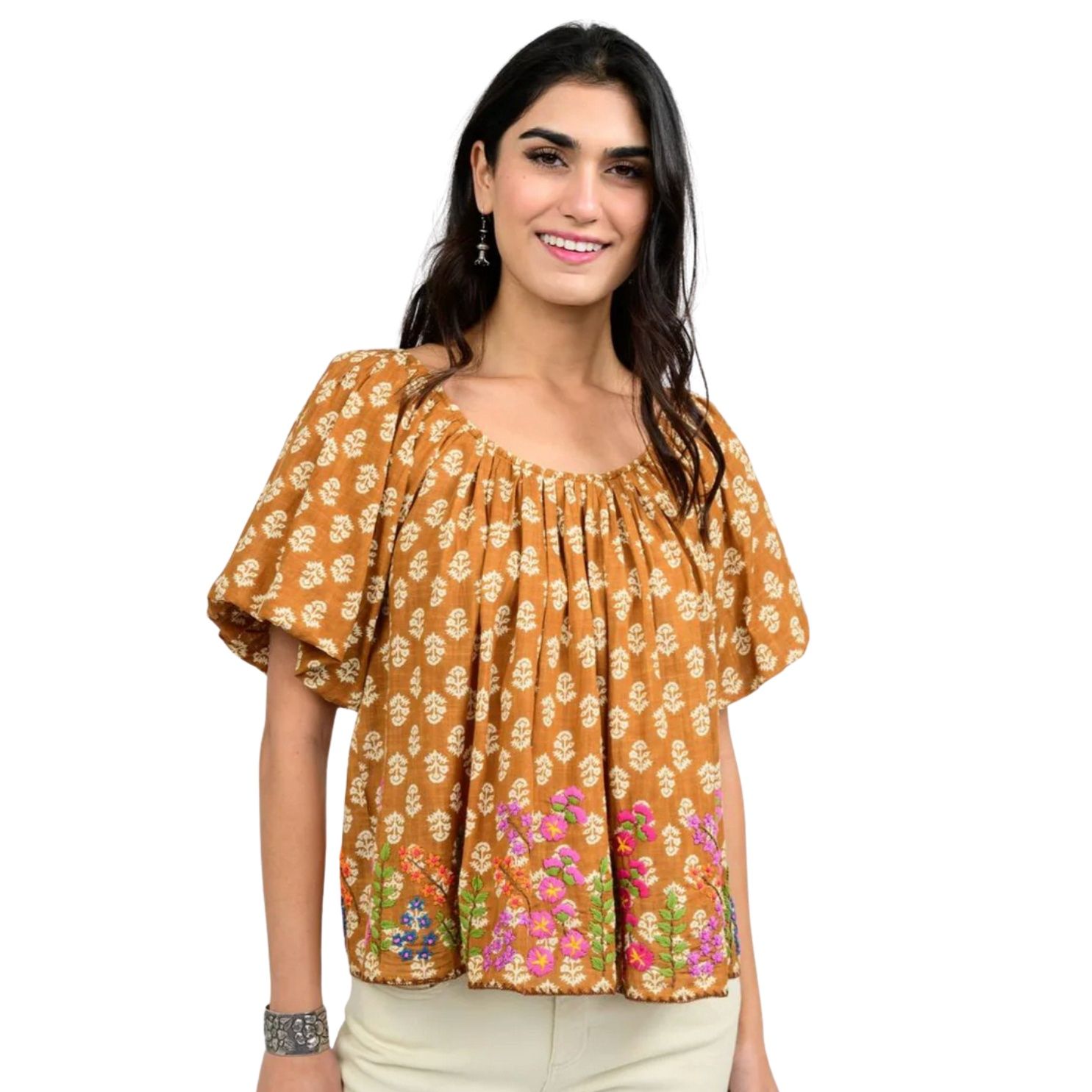 Garden Of Flowers Top