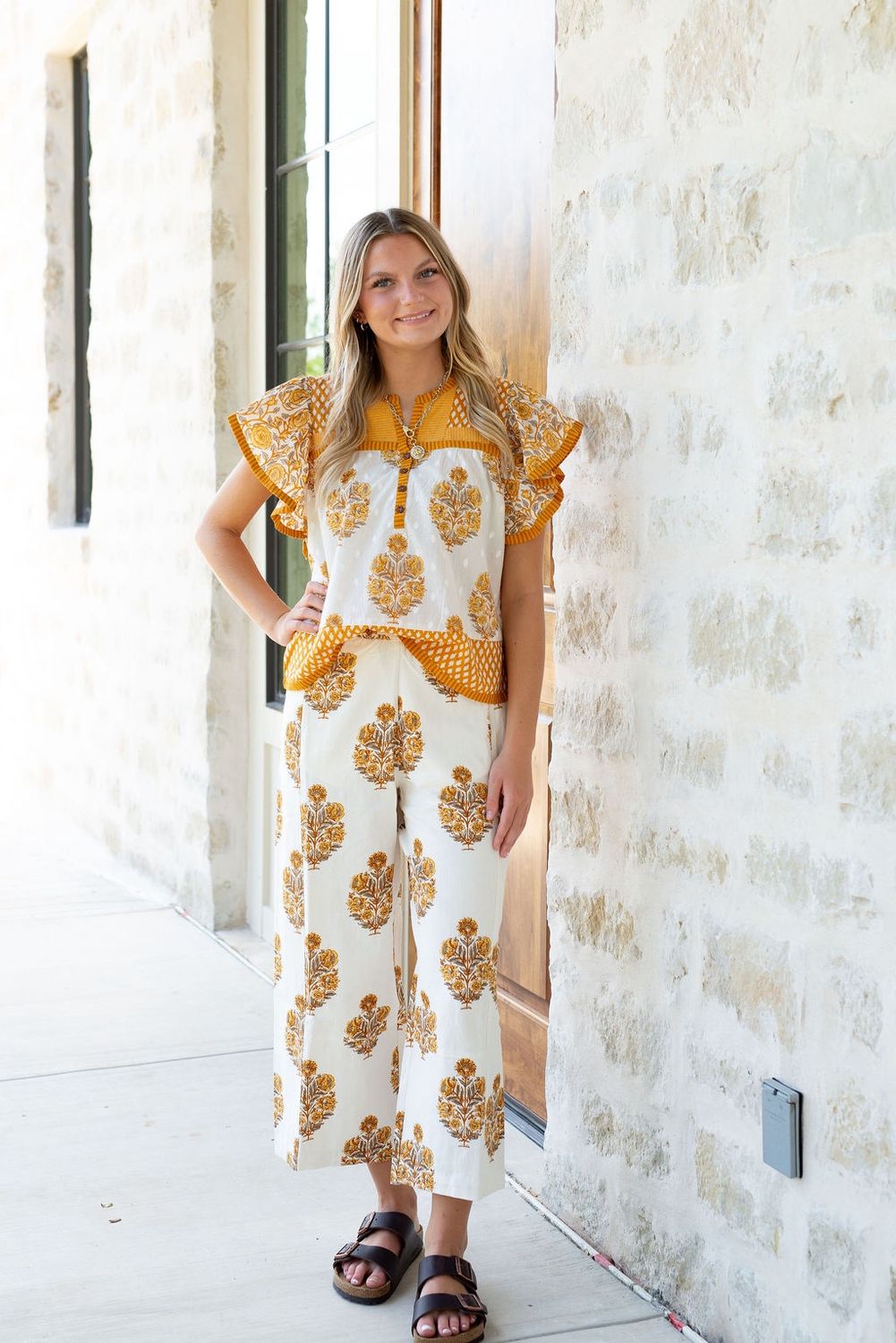 Patched Patterns Top