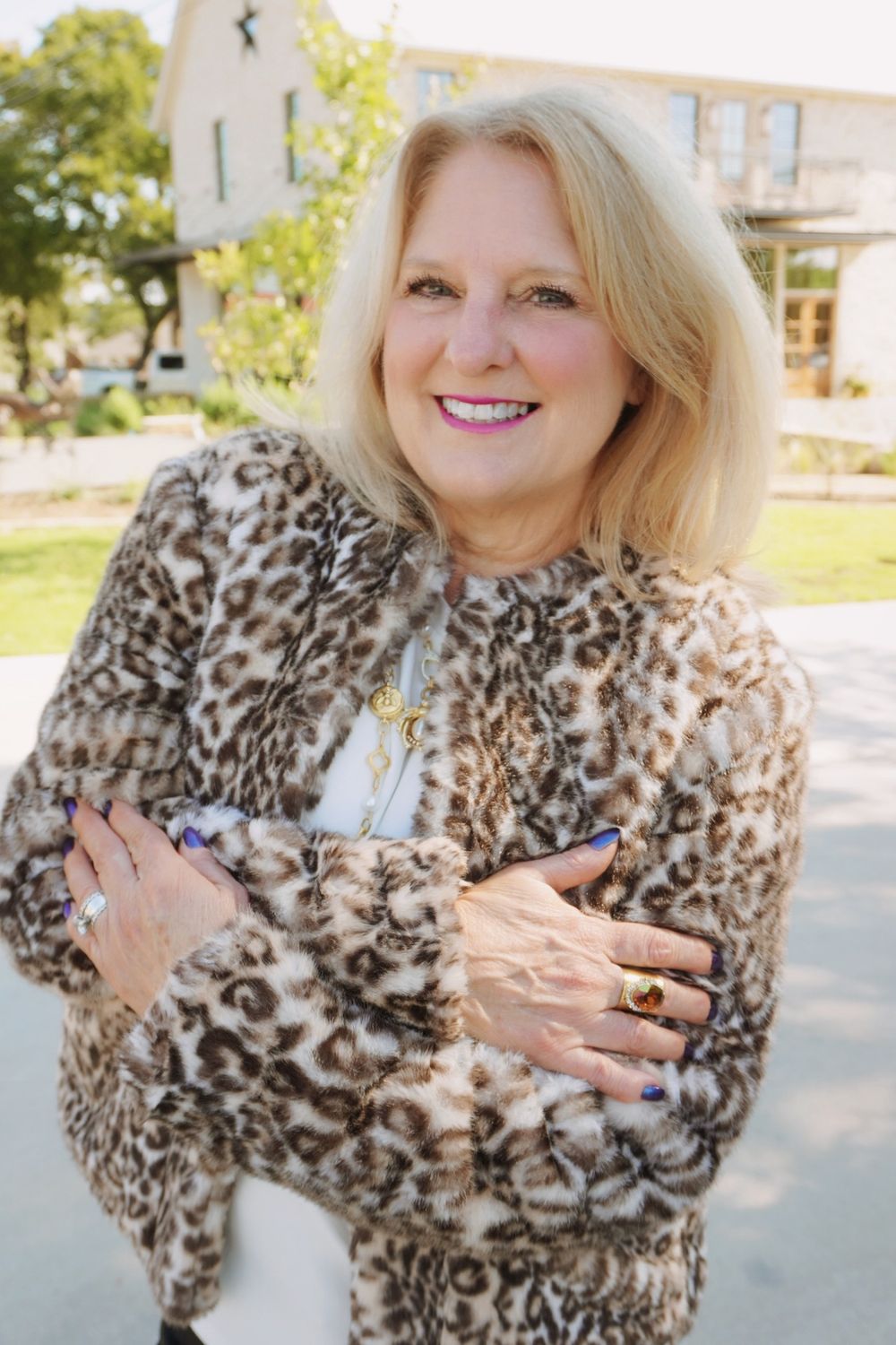 Priscilla Faux Fur Jacket