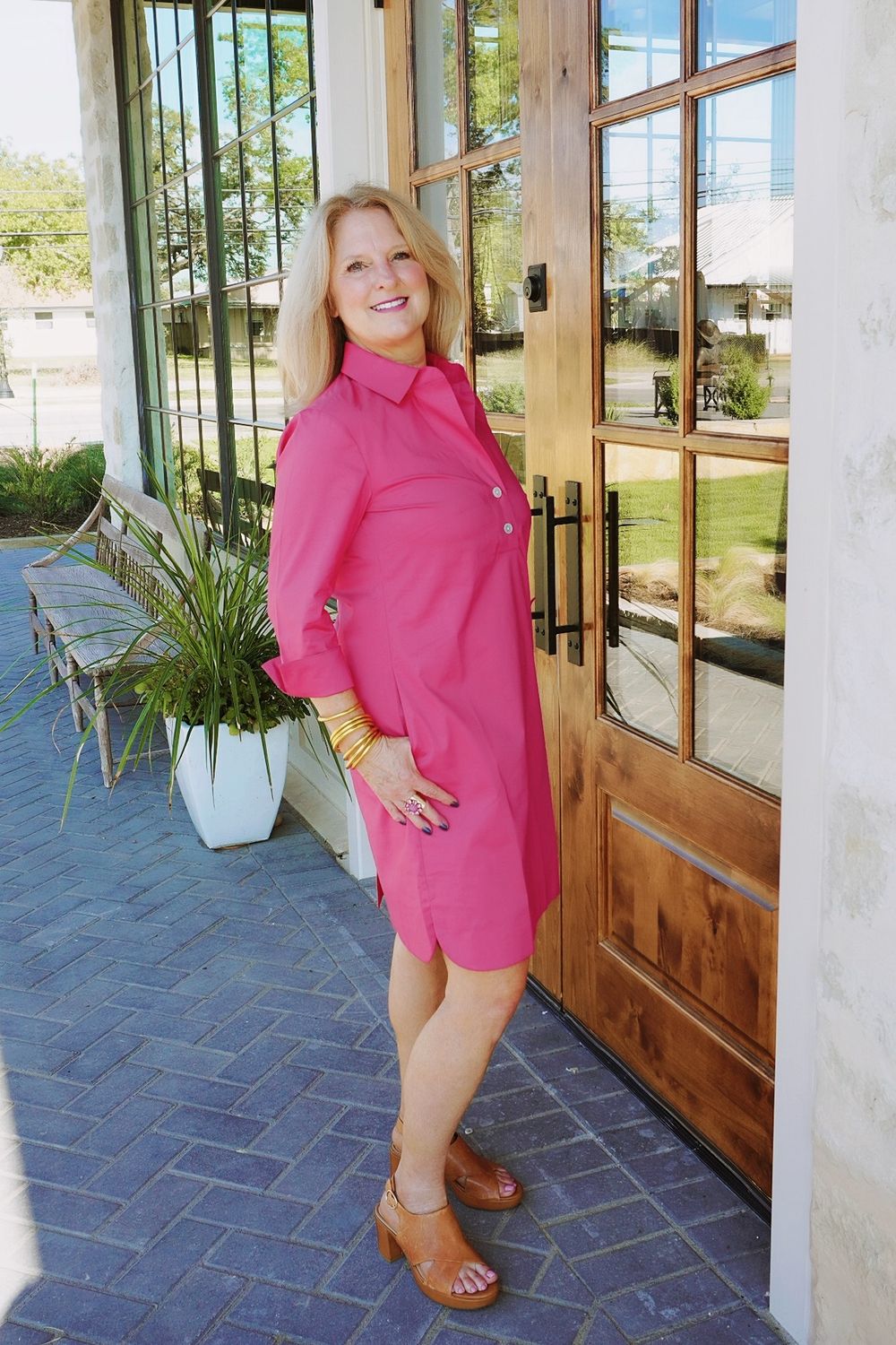 3/4 Sleeve Aileen Dress