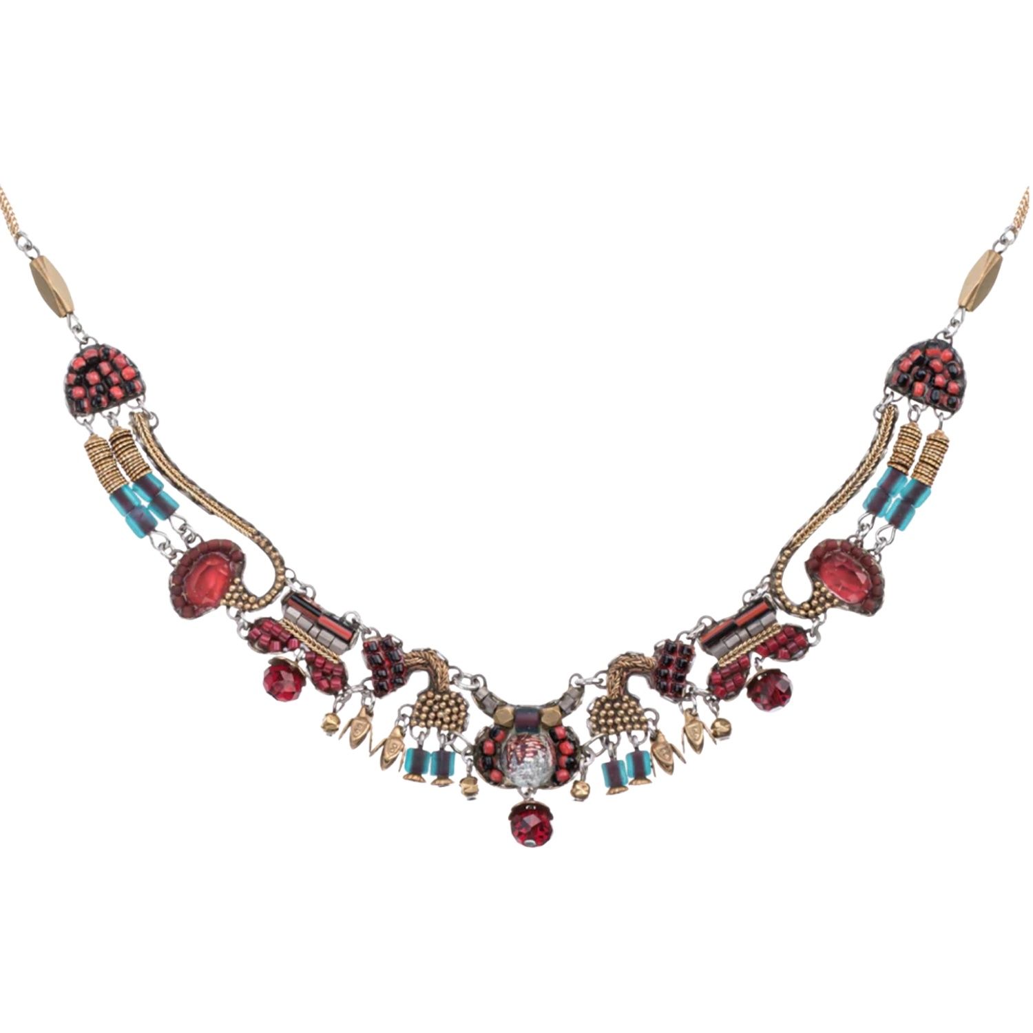 Noble Wine Scarlet Necklace