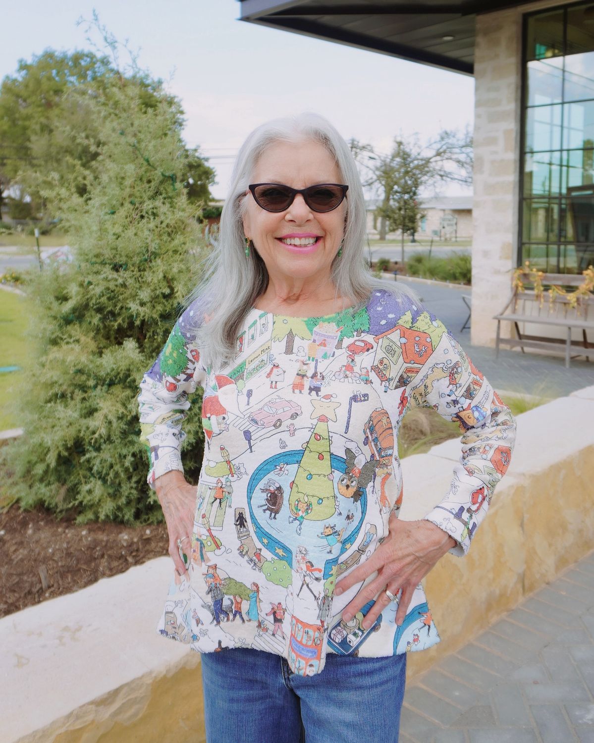 Santa&#39;s Village Long Sleeve