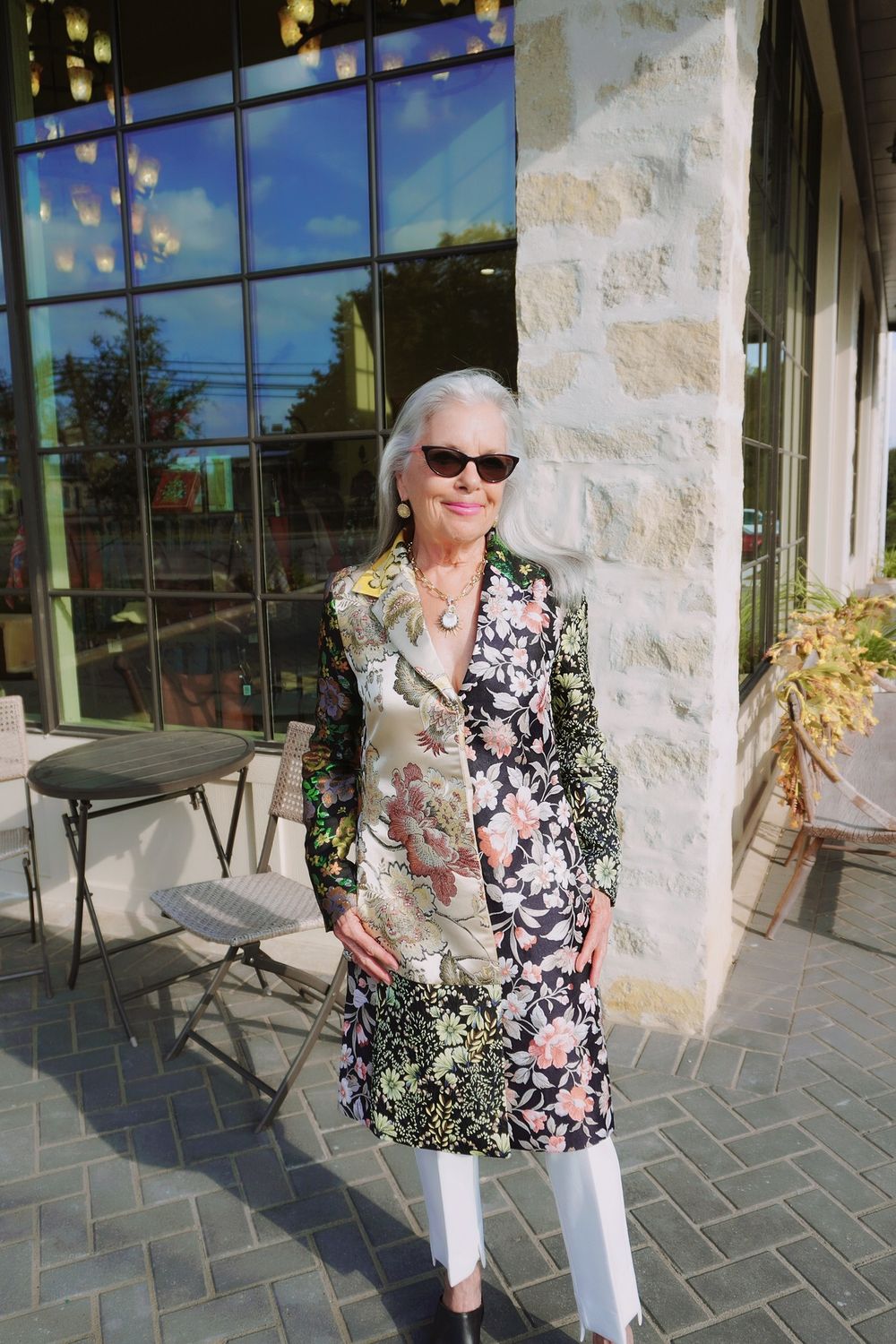 Jacquard Coat