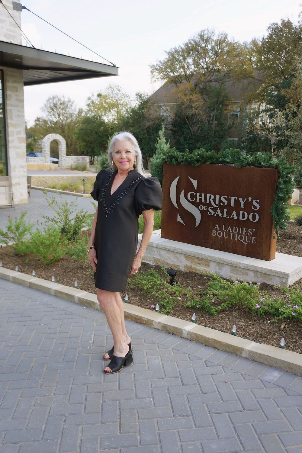 Poly Silk Hampton Mini Dress