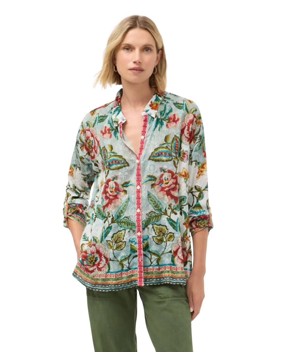 Gillian Button Up Blouse