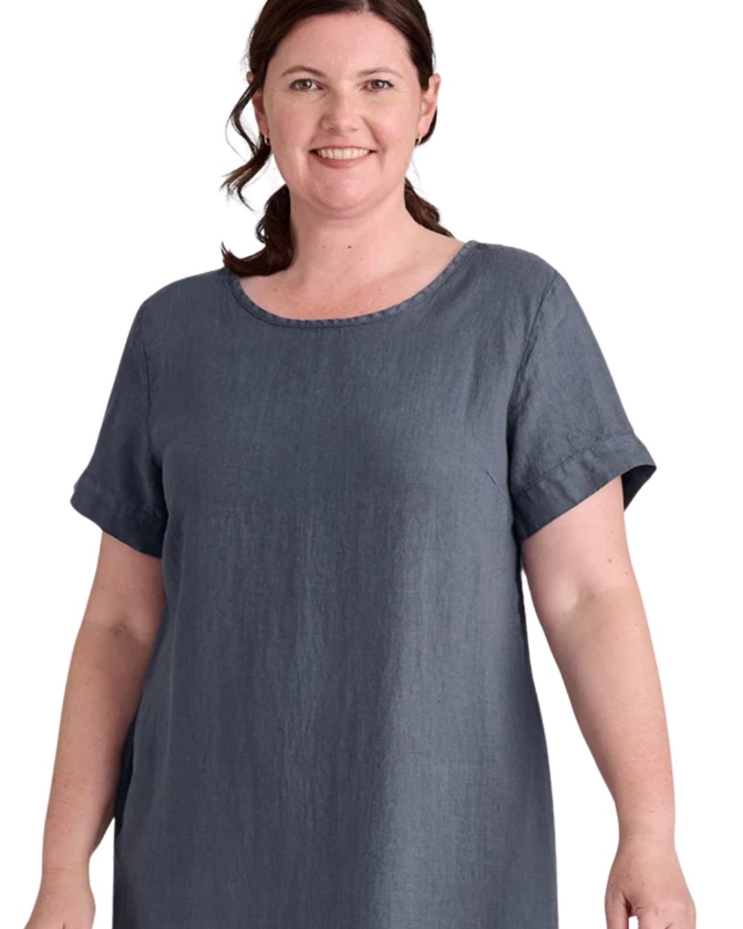 Roadie Tee Linen Dress