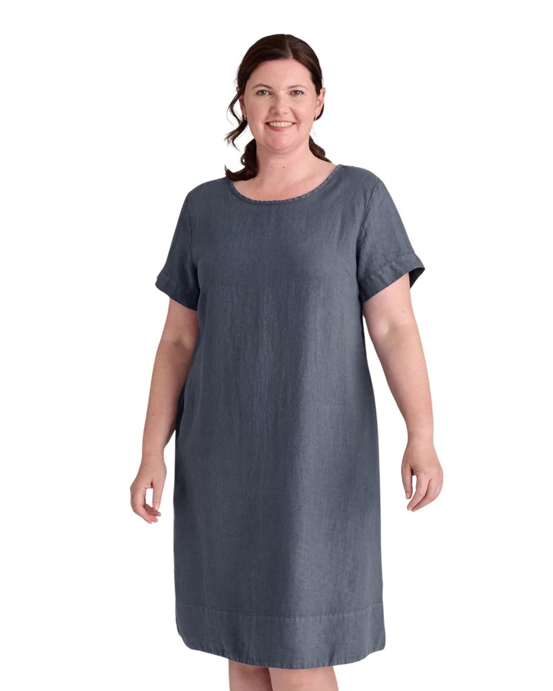 Roadie Tee Linen Dress