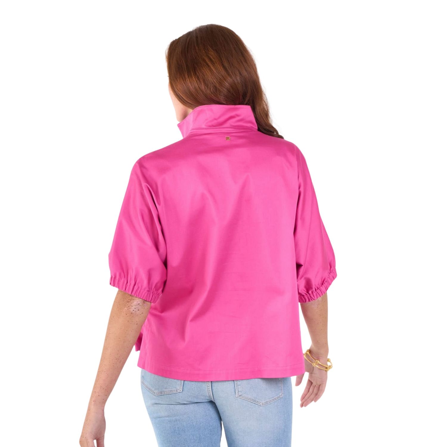 Fuchsia Fedora Poppy Top
