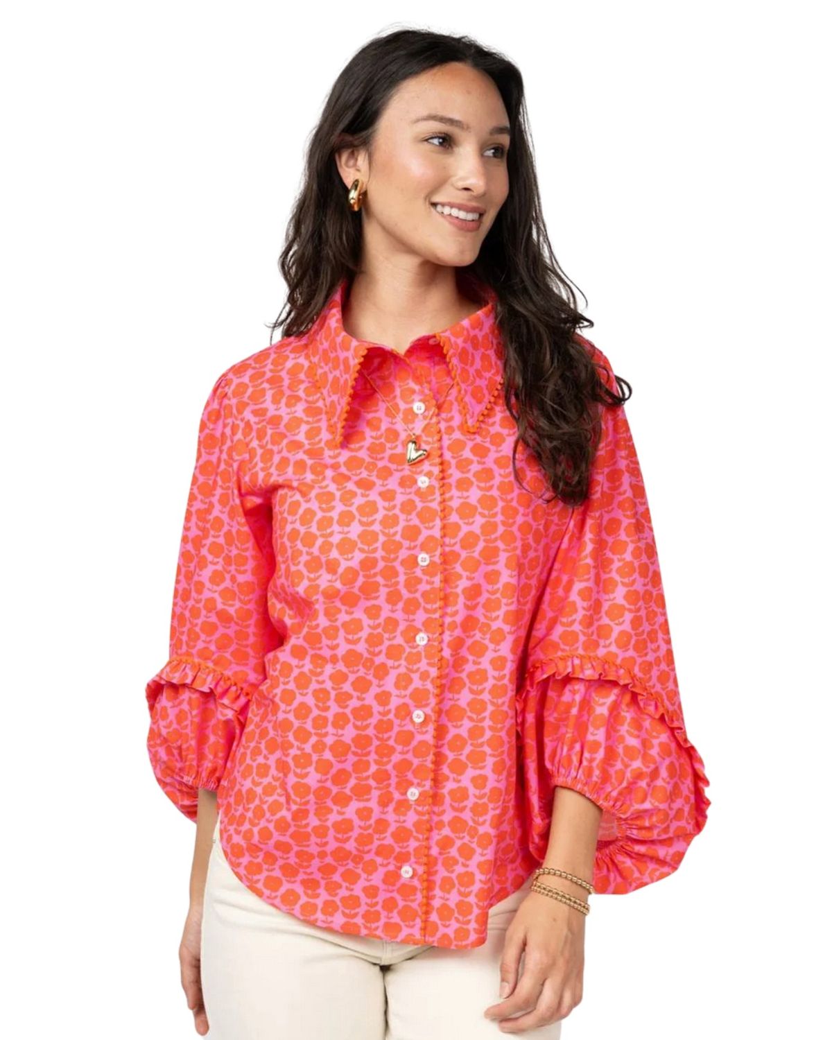 Puffy Daisy Top