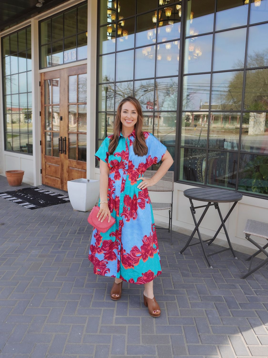 Cactus Flower Becca Dress