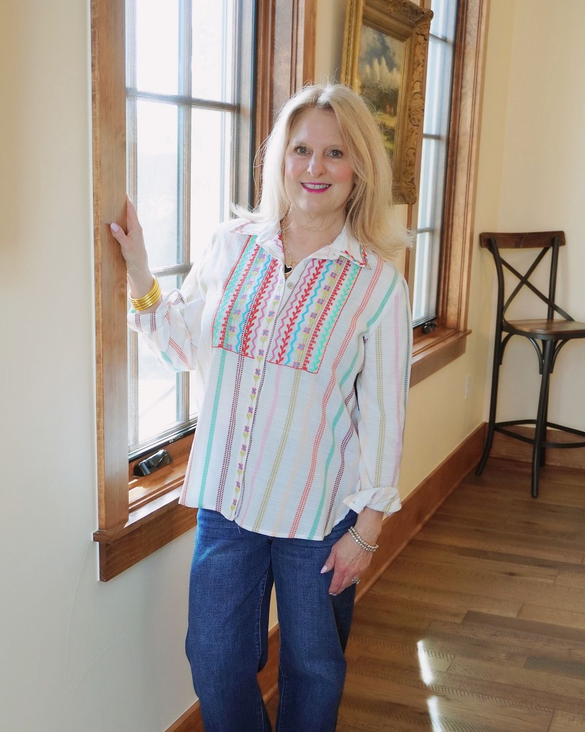 Chloe Off White Blouse