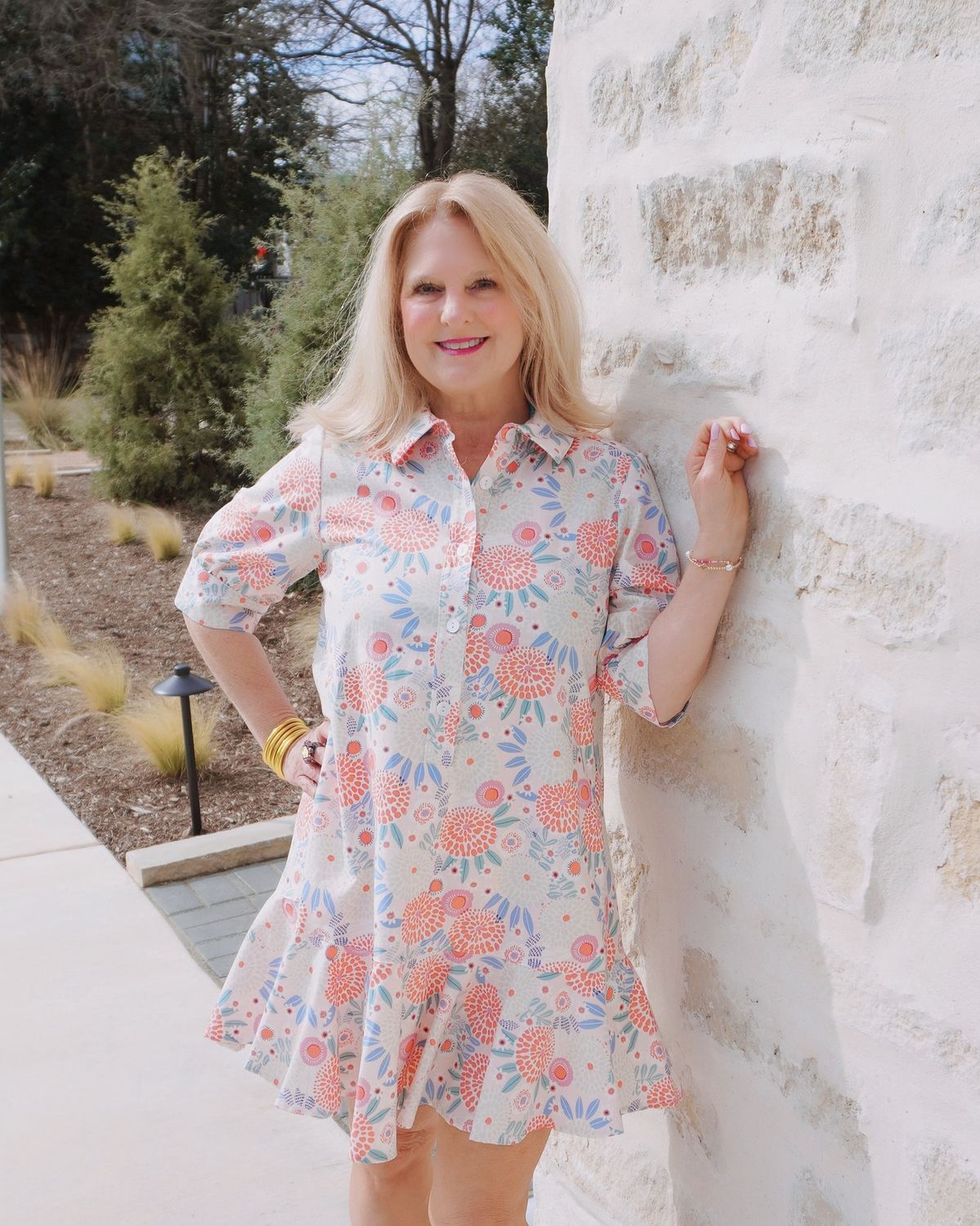 Mumsie Floral Dress