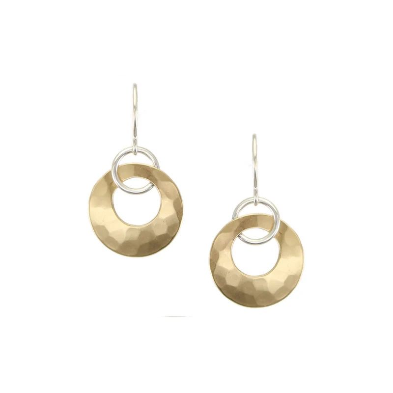 Small Interlocking Wire Earrings