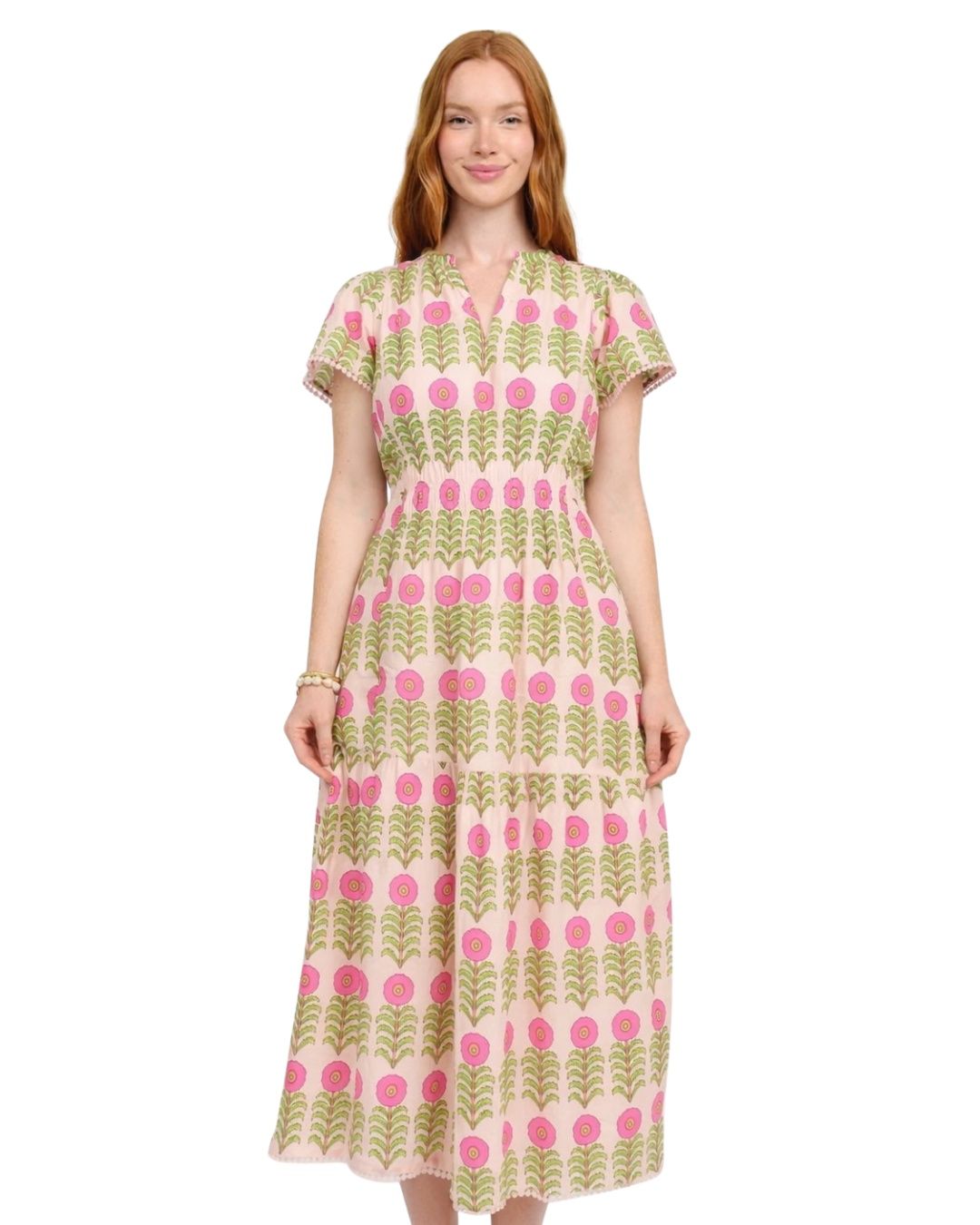 Rows of Flowers Dress