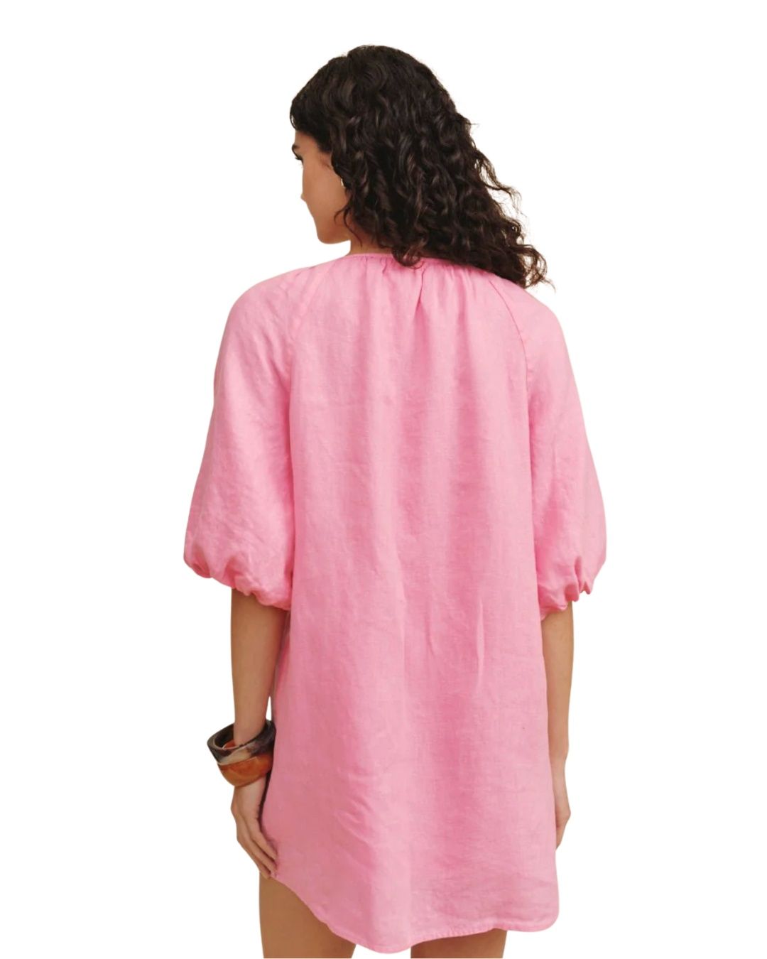 Pullover Puff Sleeve Dress