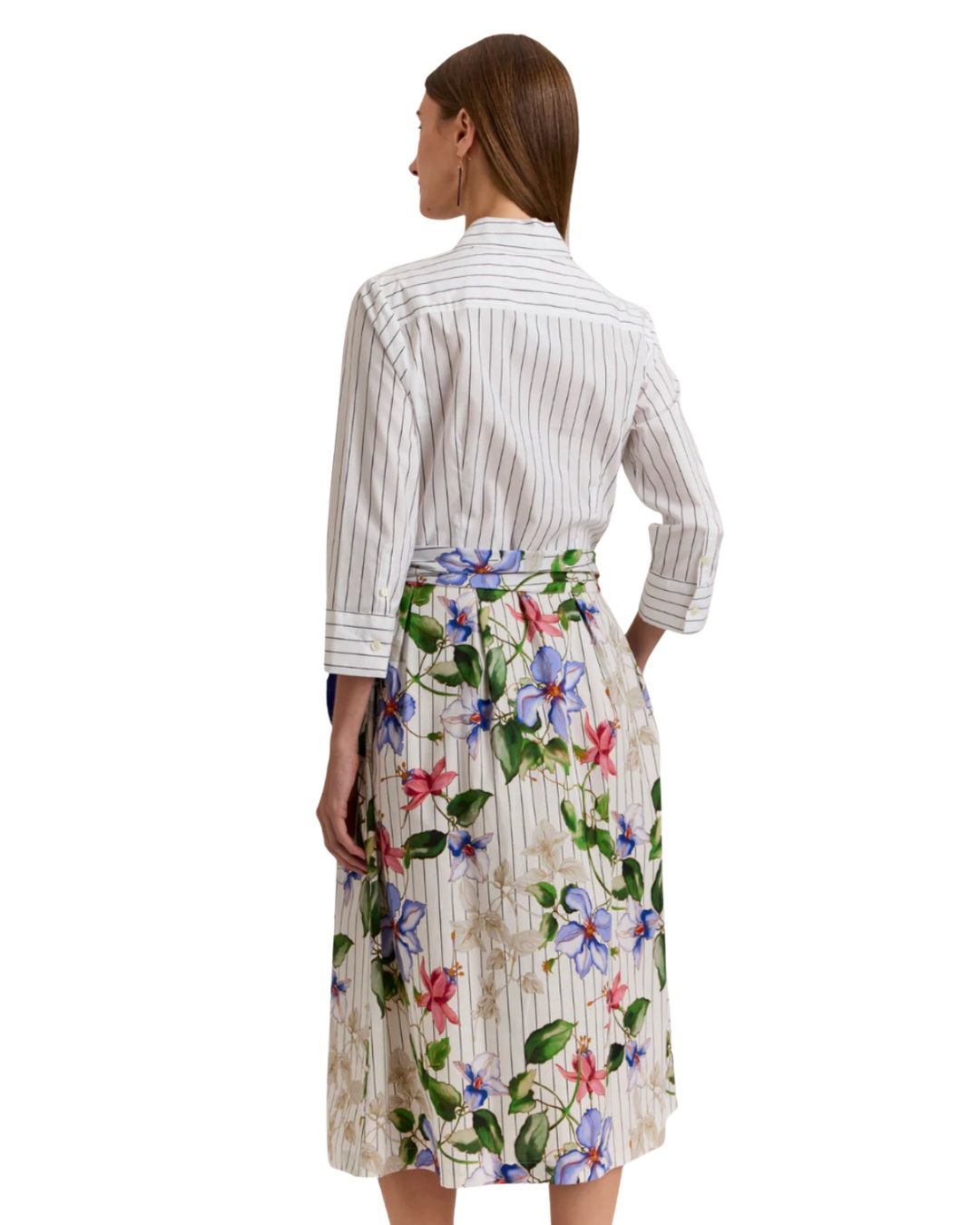 Robin Constrast Stripe Dress