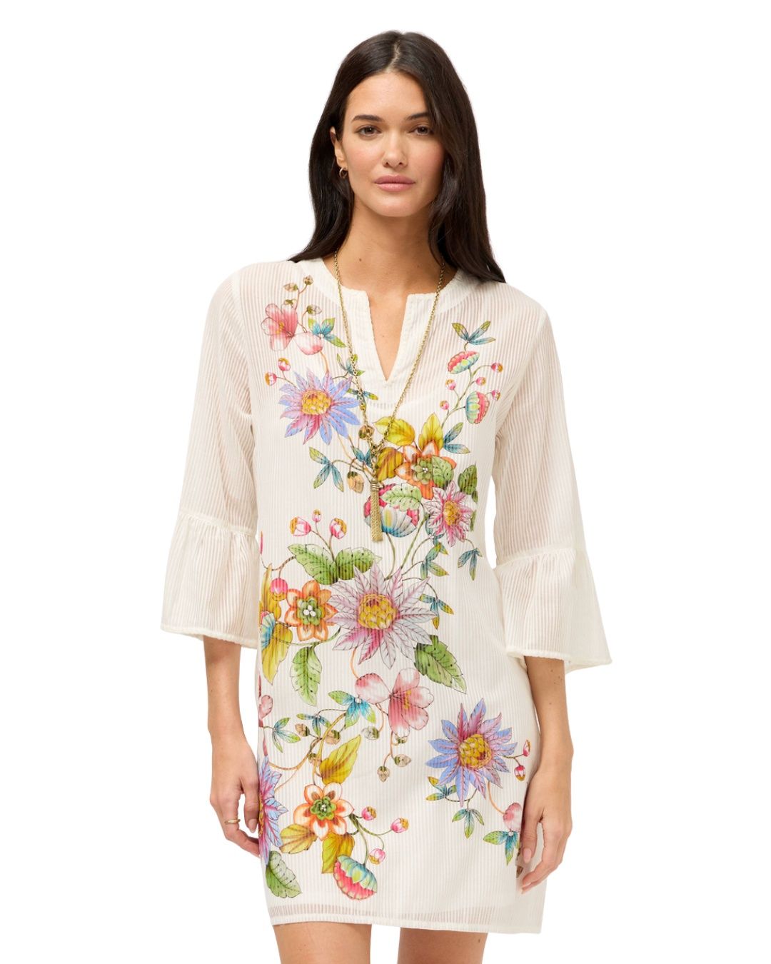 Orlaya Ruffle Sleeve Dress