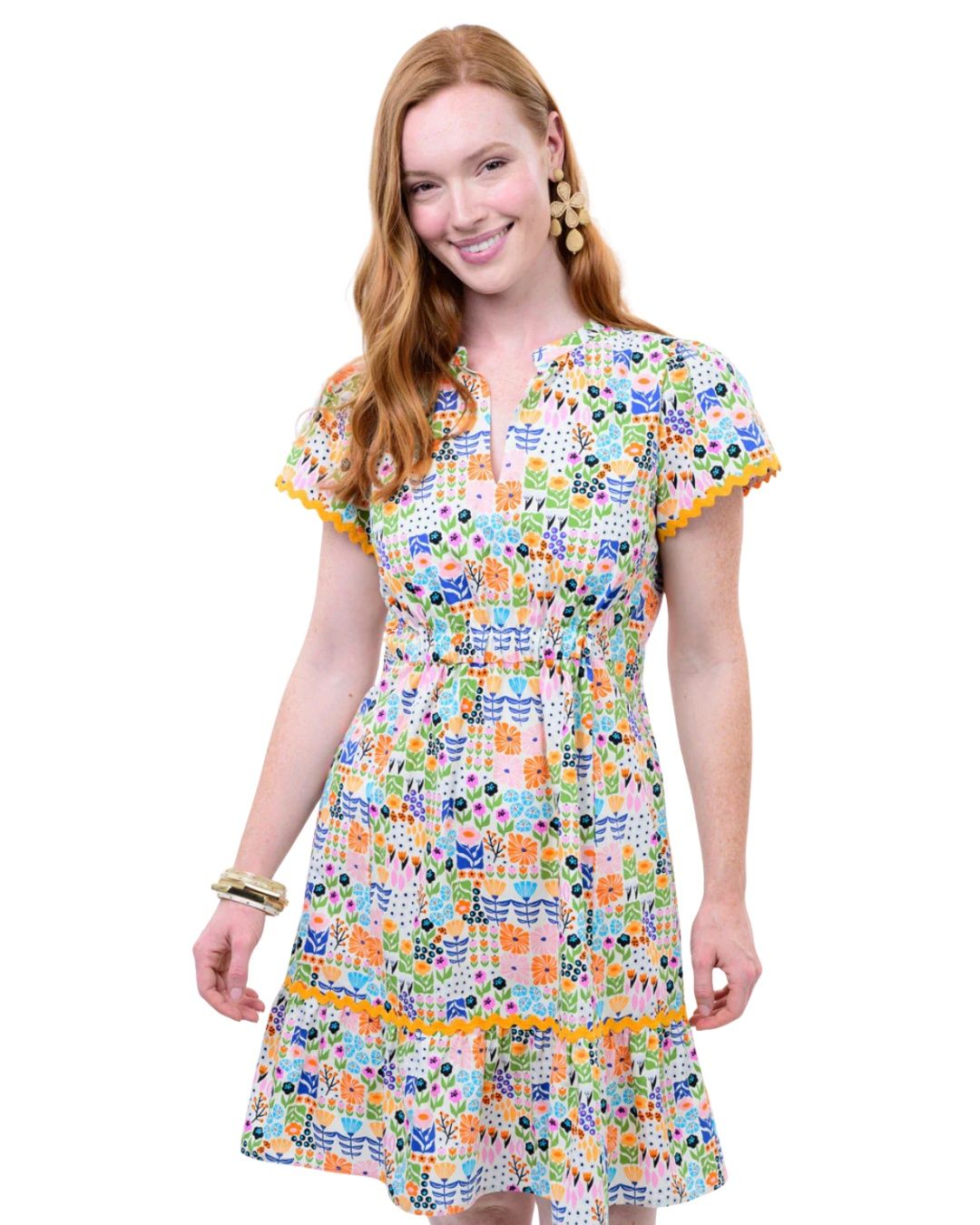 Petal Patchwork Dress