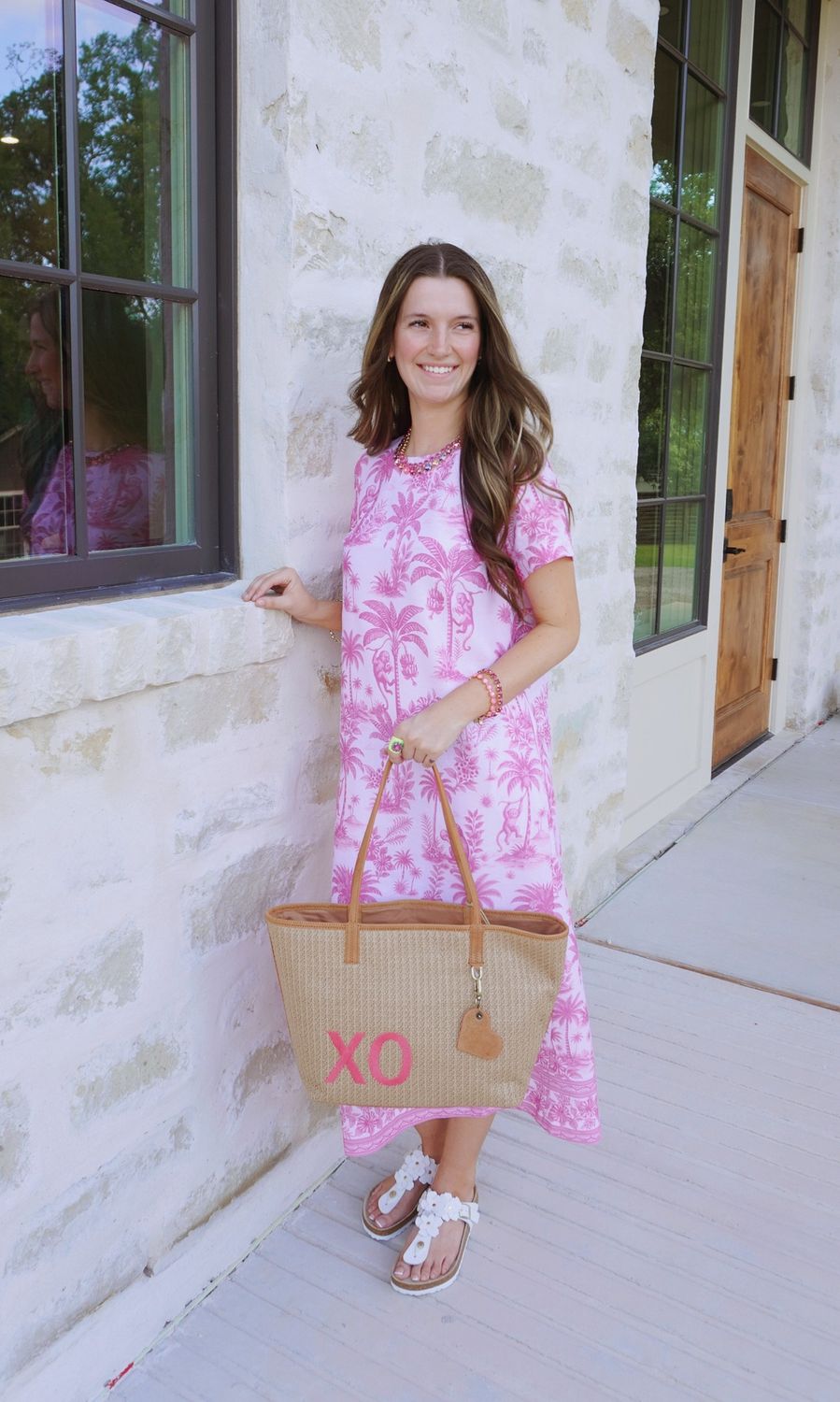 All That Tote - Meadow Woven Straw