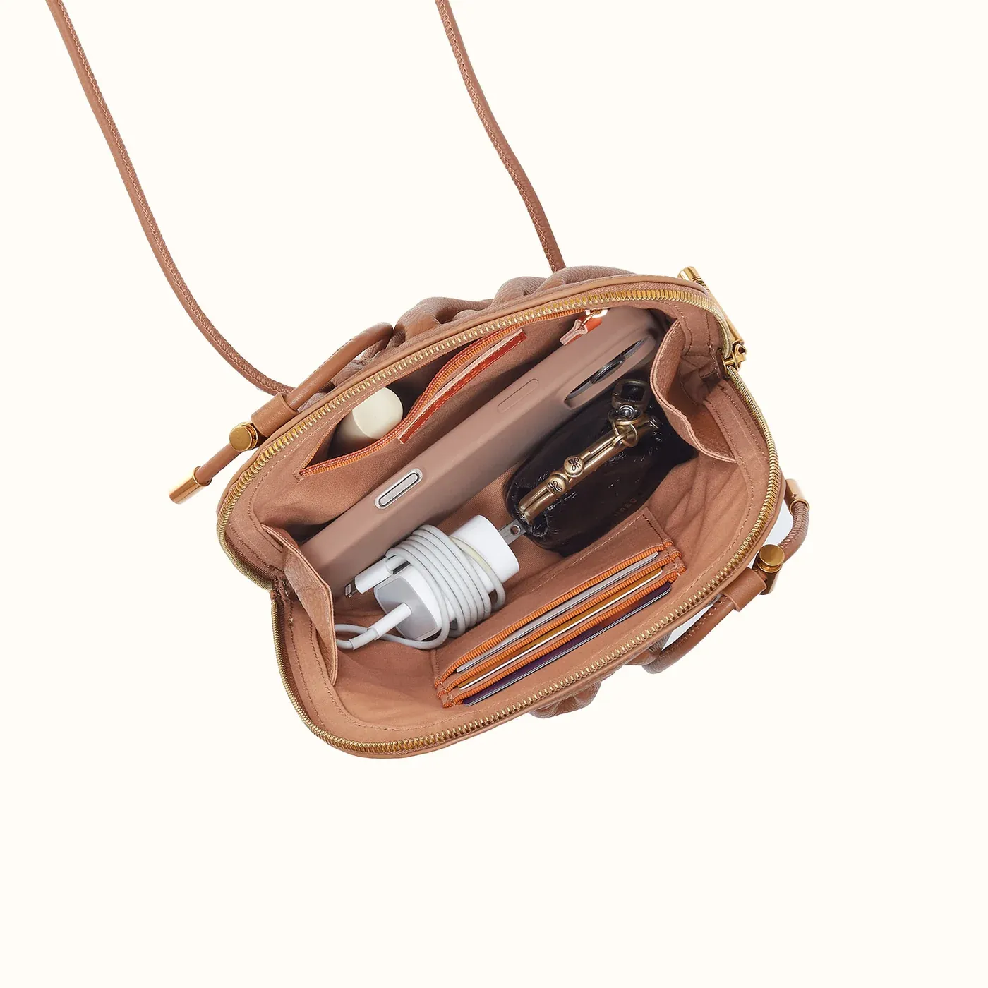 Isabelle Crossbody - Timber Brown