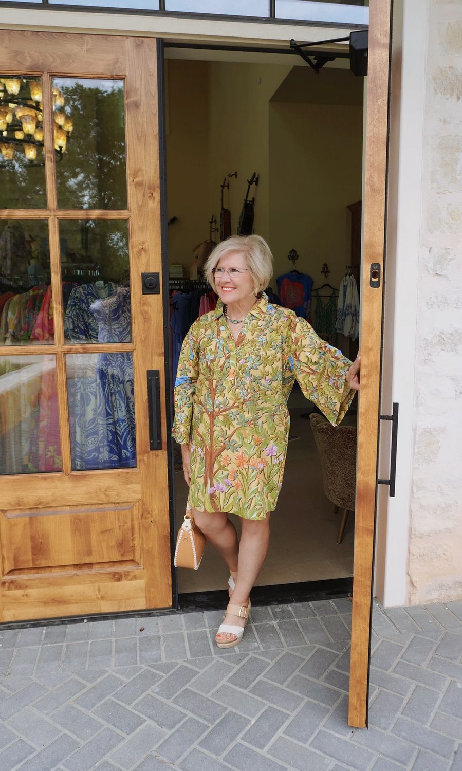 Colette Dress in Foret
