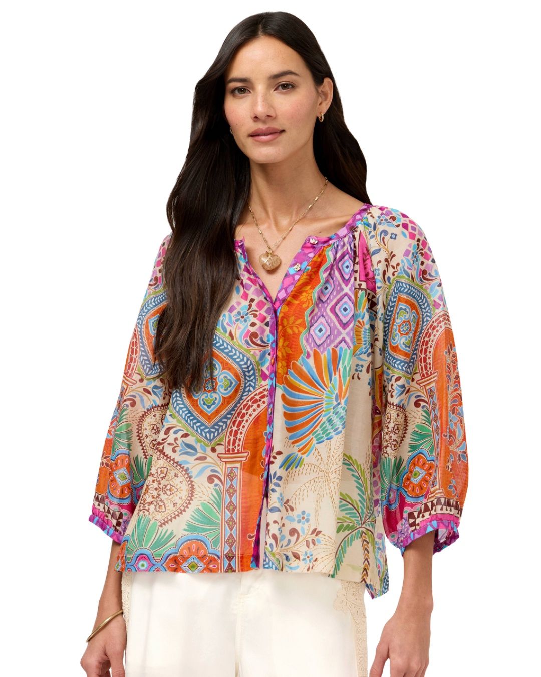 Michaella Peasant Blouse