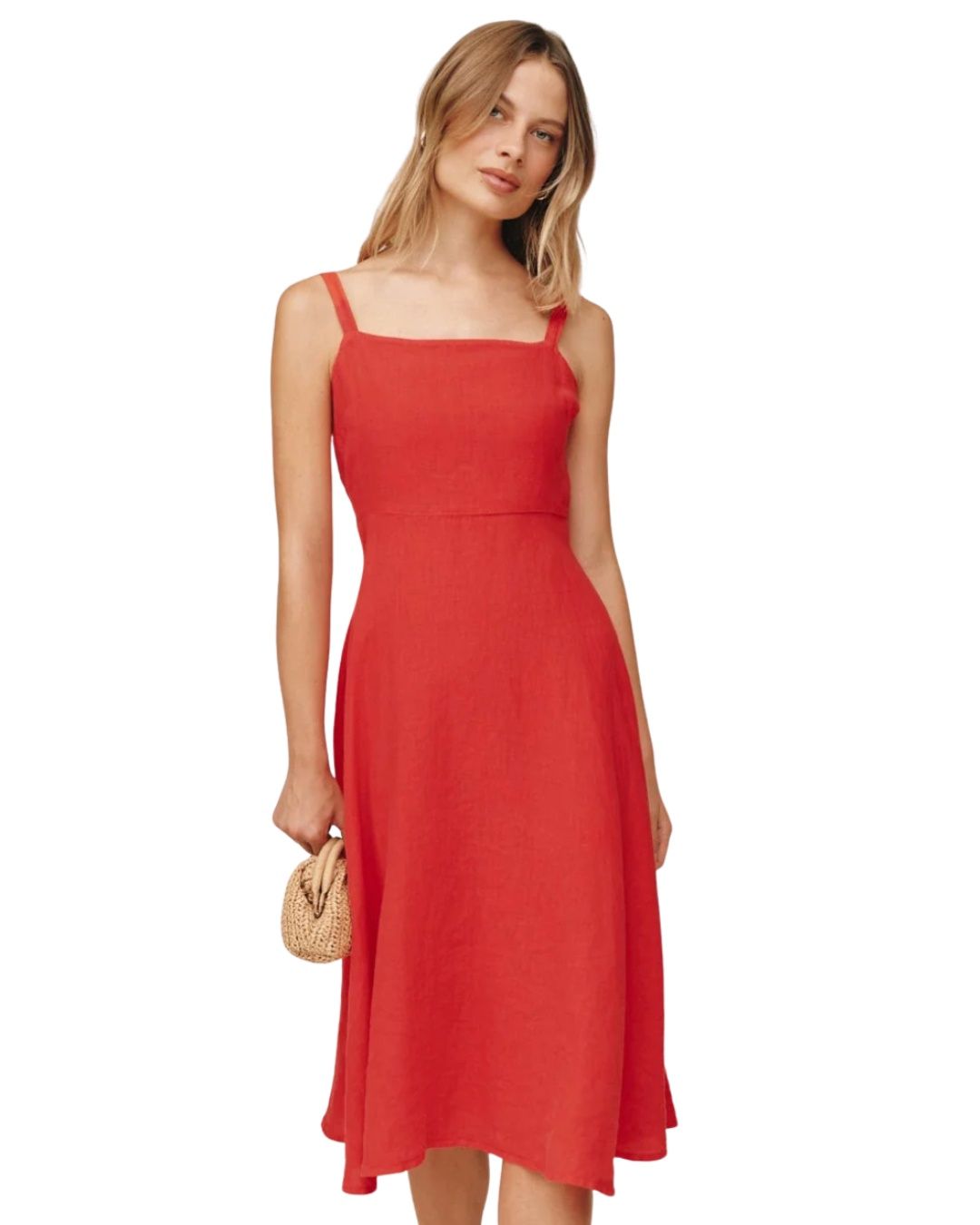 Apron Midi Dress