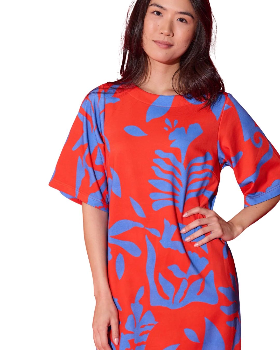 Tilly Dress - Rouge Majorelle