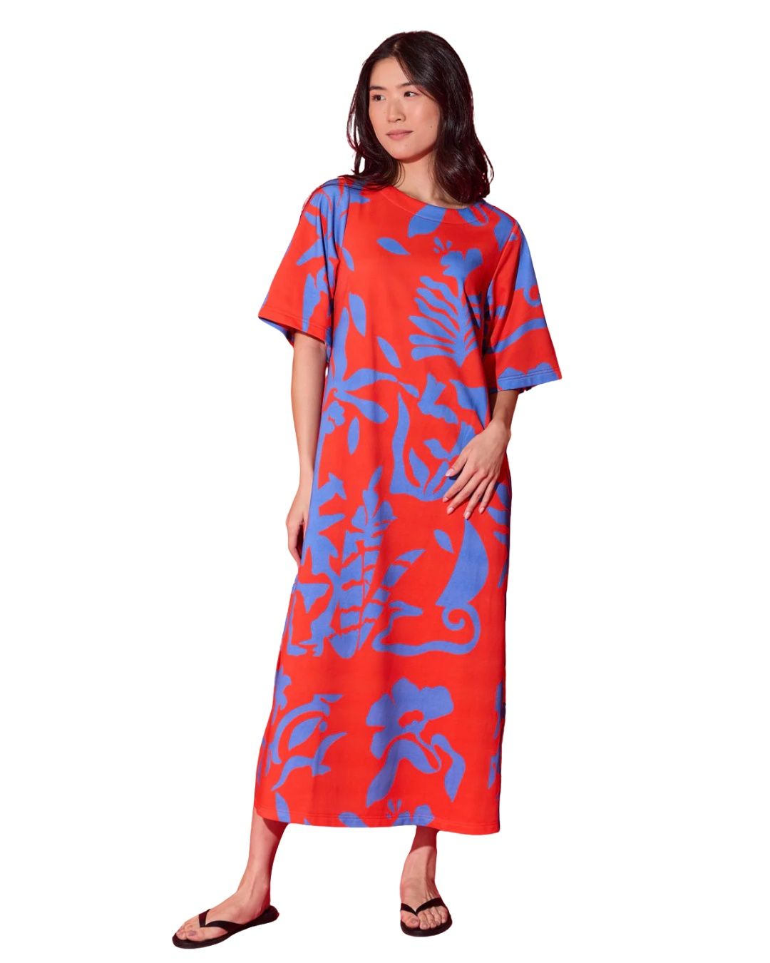 Tilly Dress - Rouge Majorelle