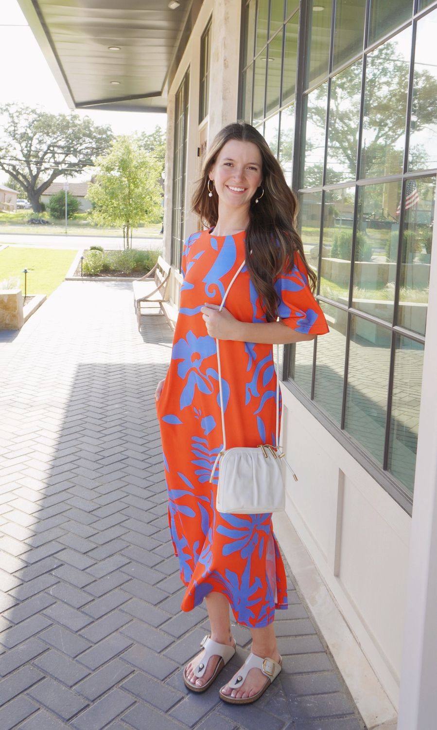 Tilly Dress - Rouge Majorelle