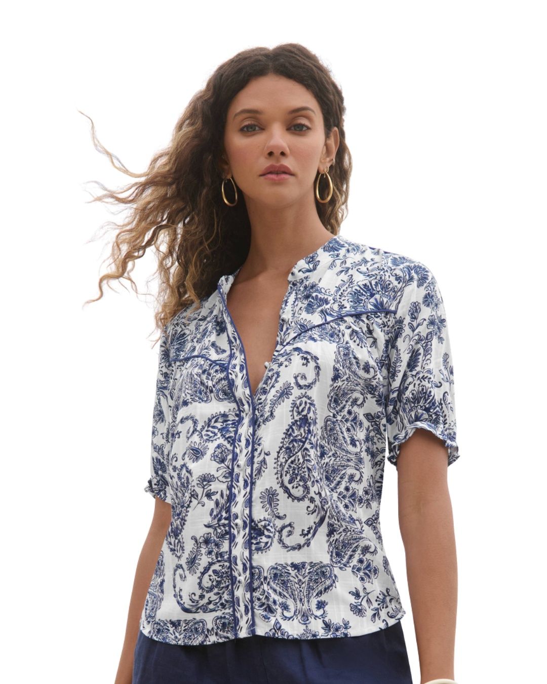 Jaden Western Yoke Blouse