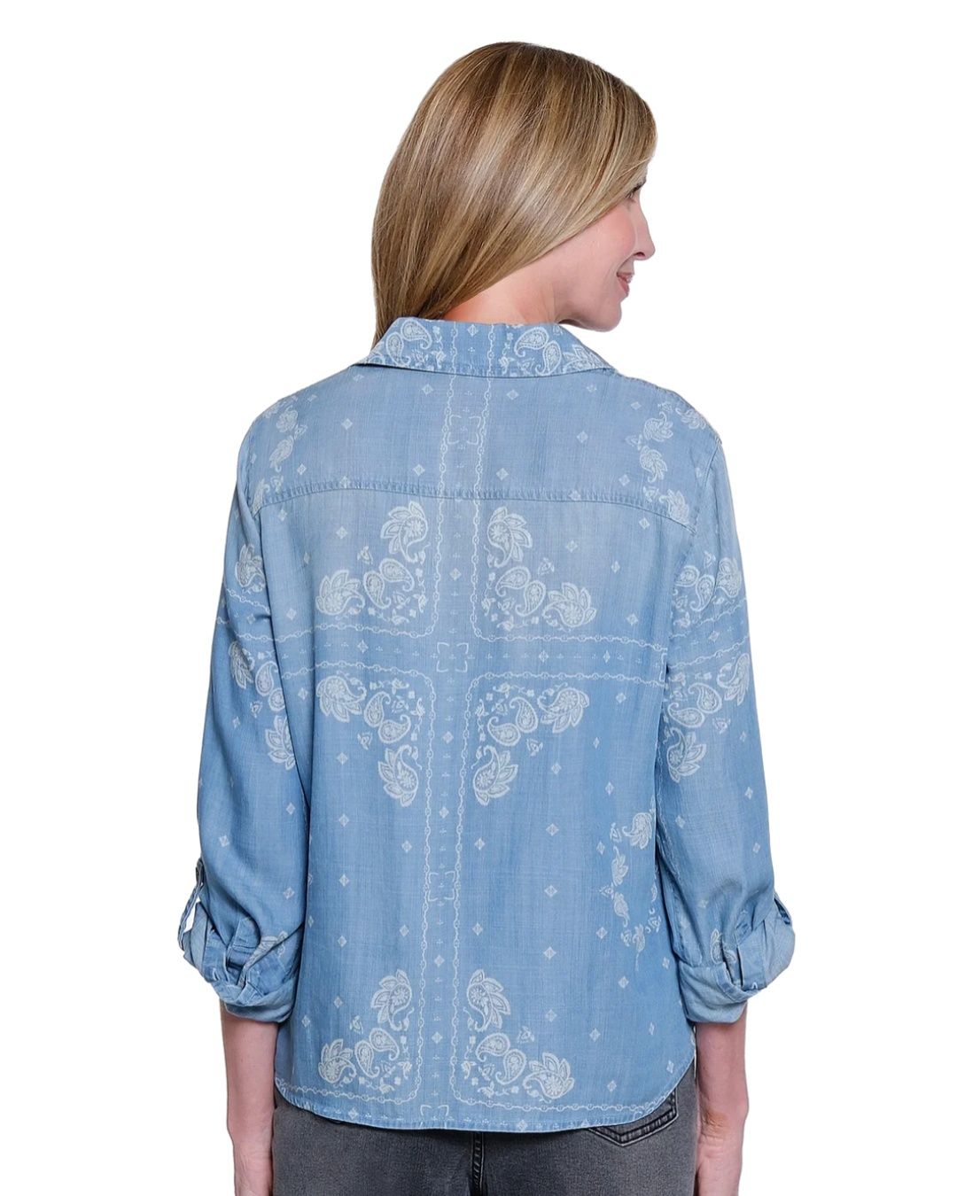 Woven Paisley Blouse