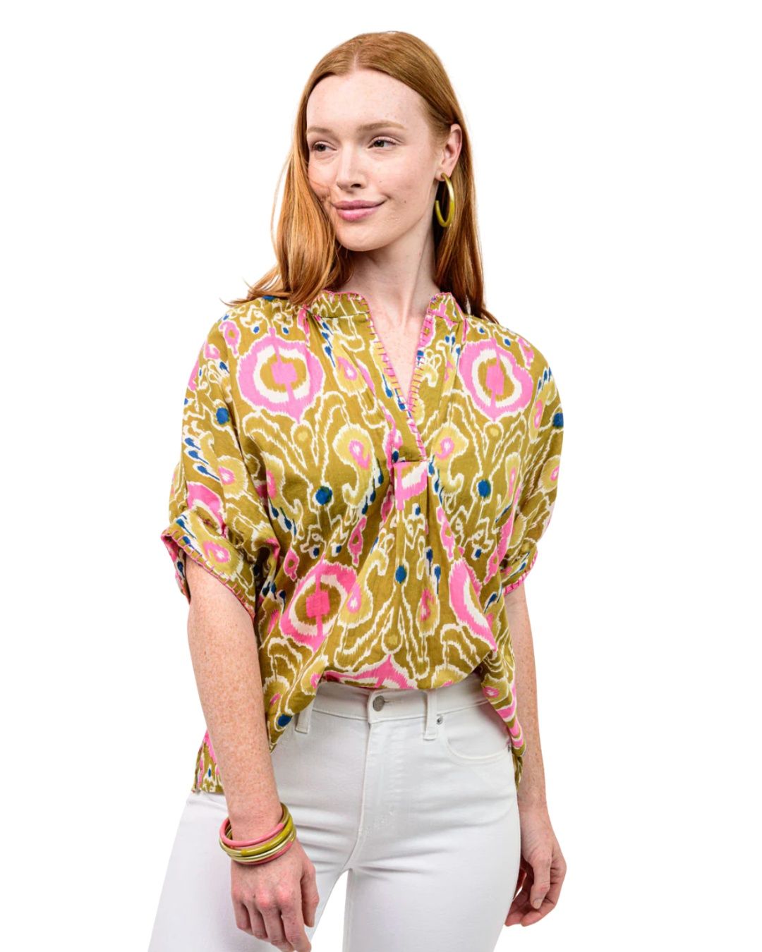 Ikat Popover Top