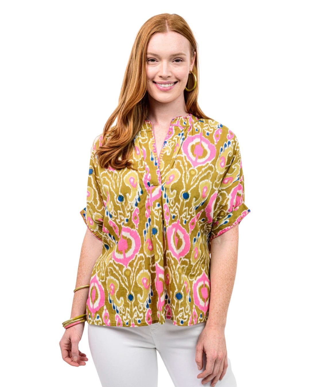 Ikat Popover Top