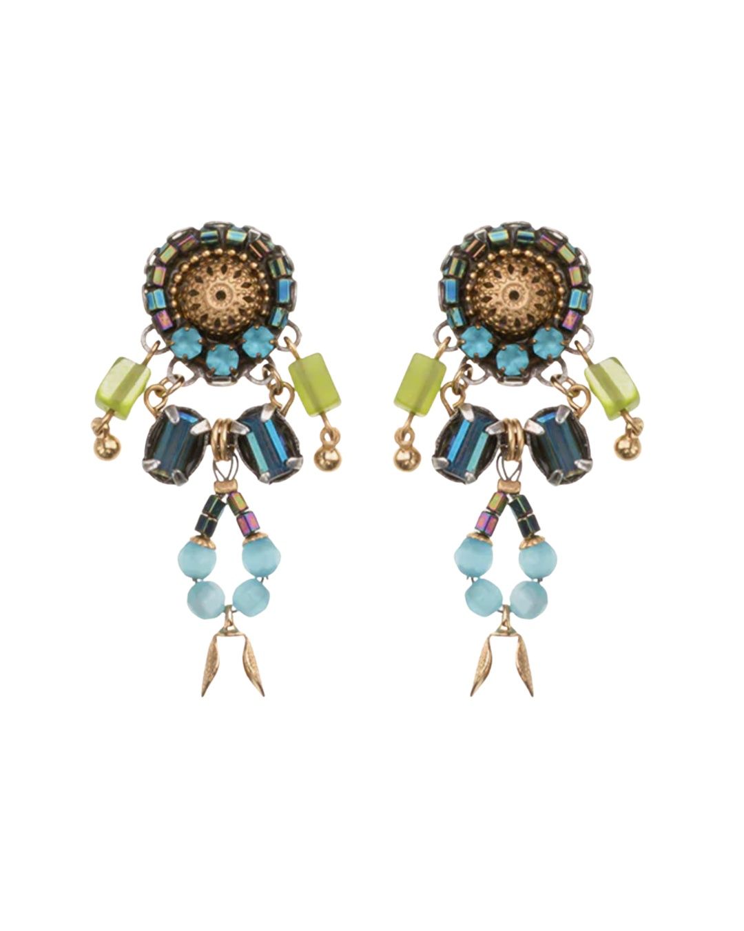 Beaded Freya Earrings
