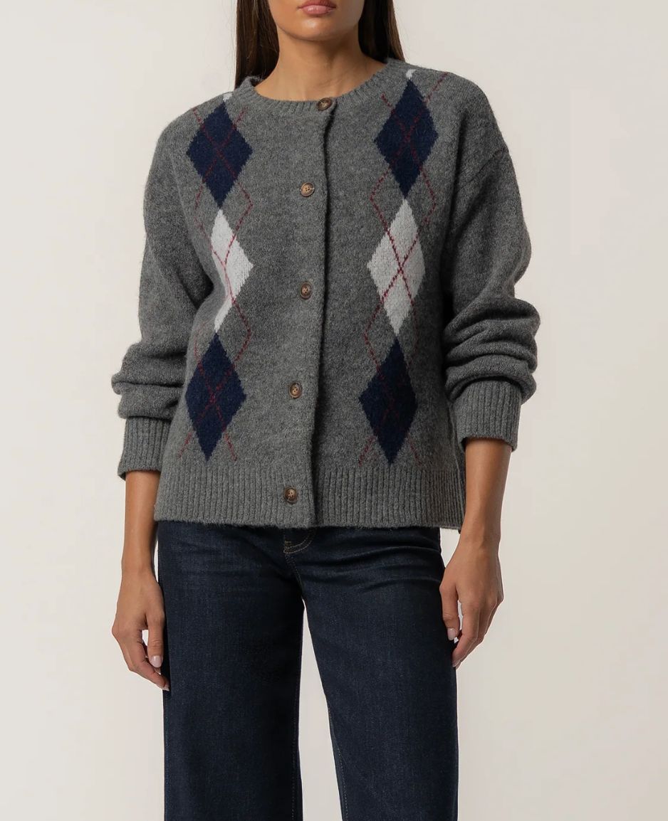 Alexa Button Cardigan