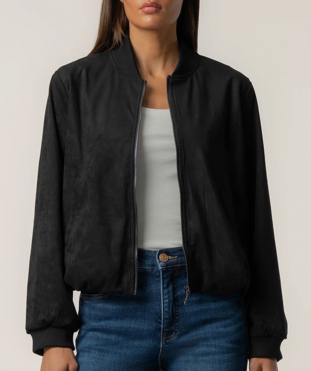 Kensie Zip Front