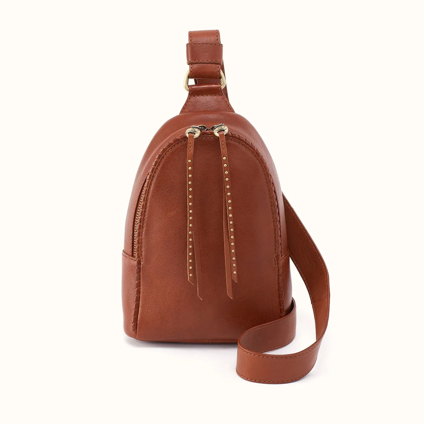 Fern Washed Leather Sling Bag