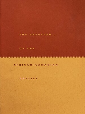 The Creation…of the African-Canadian Odyssey: Nkiru Nzegwu