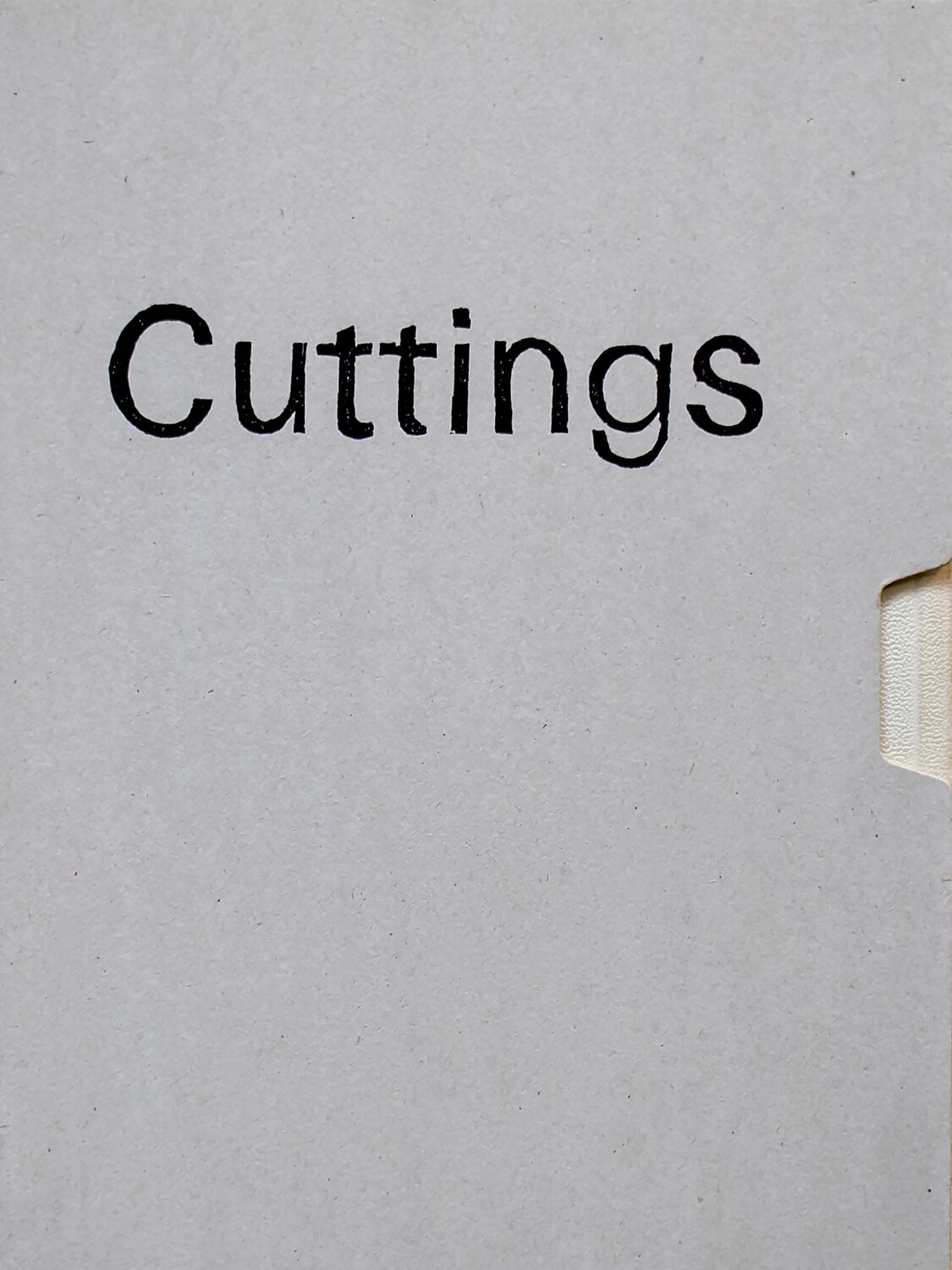 Simon Starling: Cuttings (Box Set)