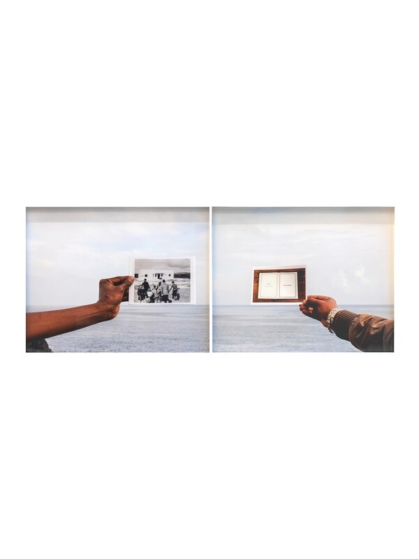 Dawit L. Petros: Untitled (Overlapping and intertwined territories that fall from view I, II)