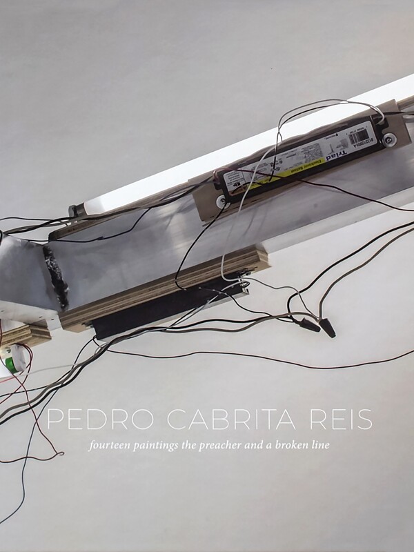 Pedro Cabrita Reis: fourteen paintings the preacher and a broken line