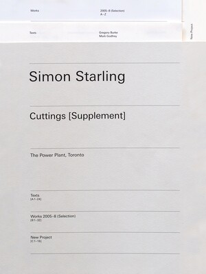 Simon Starling: Cuttings [Supplement]