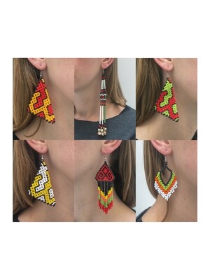 Olinda Silvano: Shipibo-Konibo Earrings